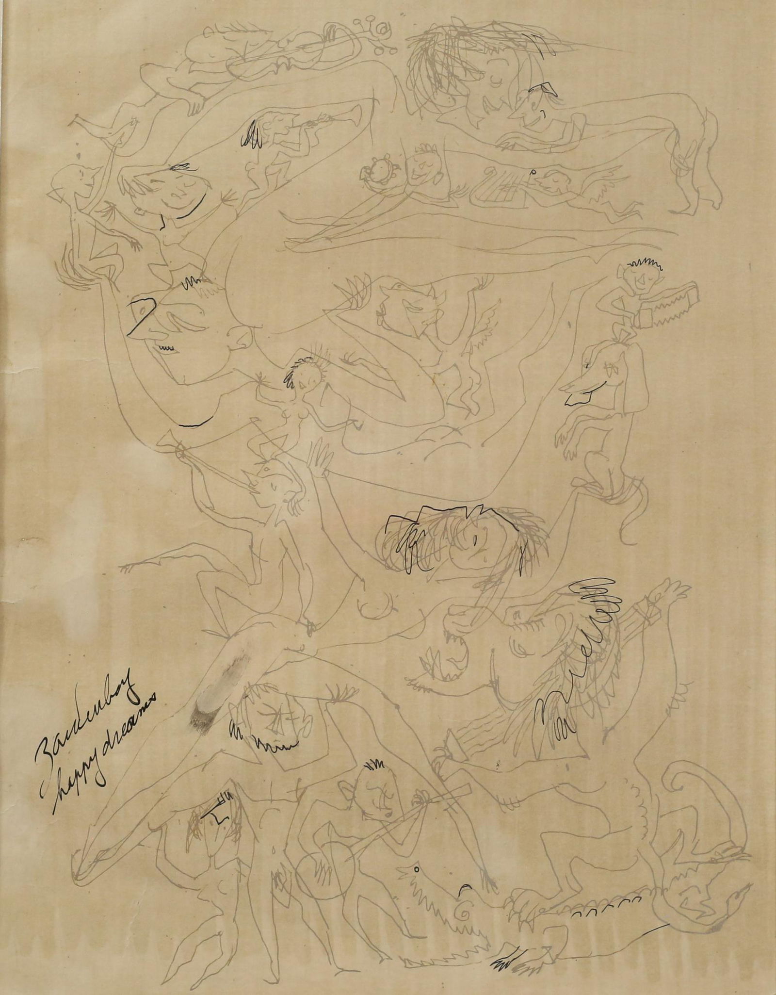 Arthur Zaidenberg Mixed Media Happy Dreams (1 of 6)