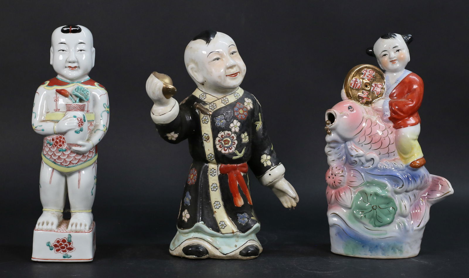 3 Chinese Porcelain Figures (1 of 16)