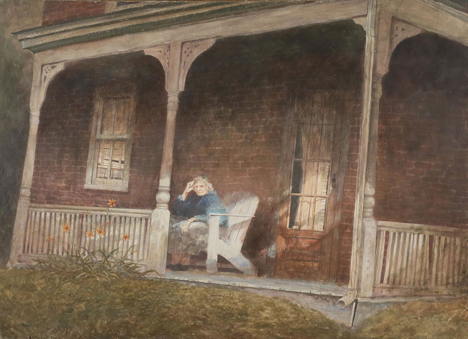 Martin Minahan Oil on Board Mt. Hope Daylilies (1 of 8)