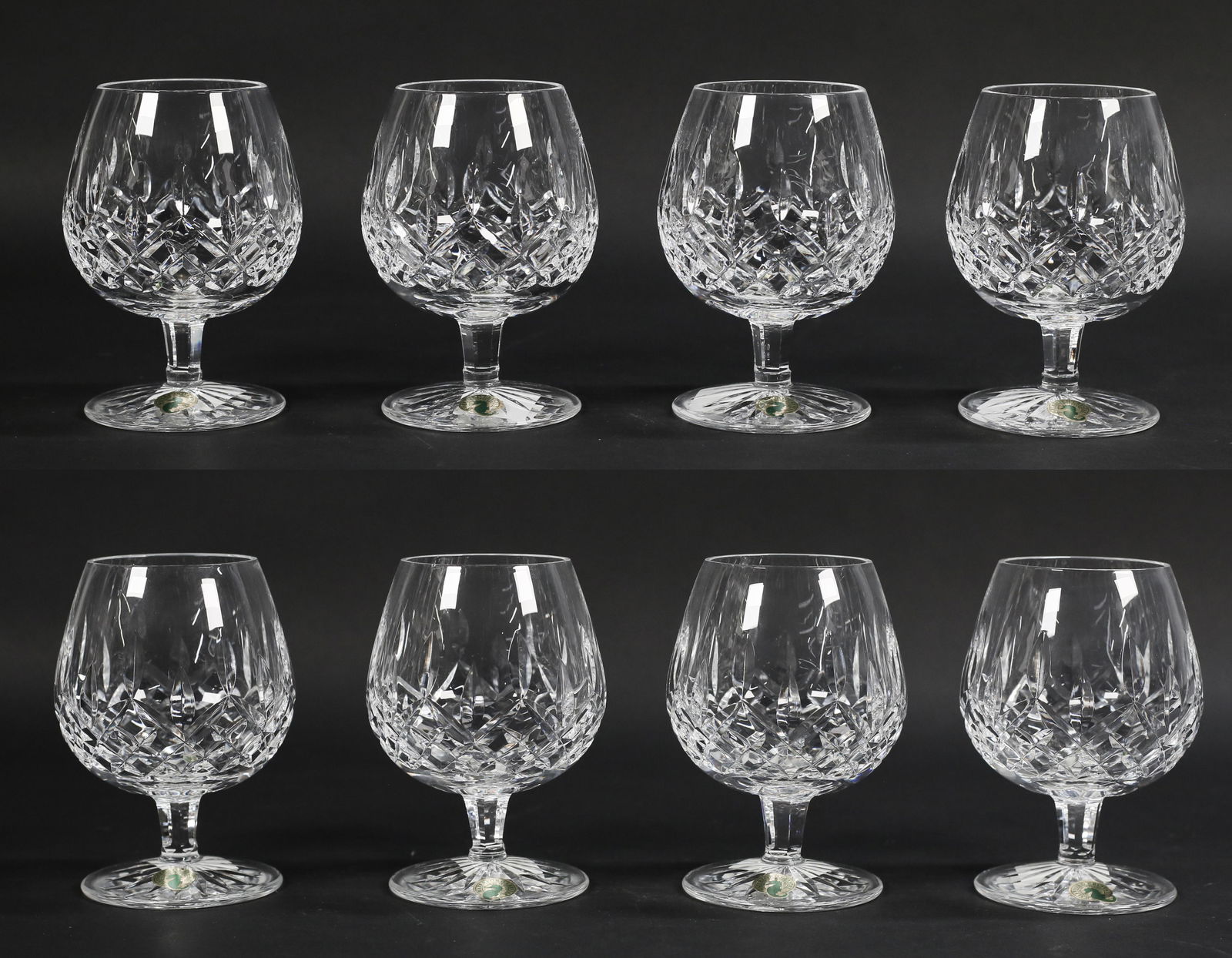 8 Waterford Lismore Brandy Balloon Snifters (1 of 11)