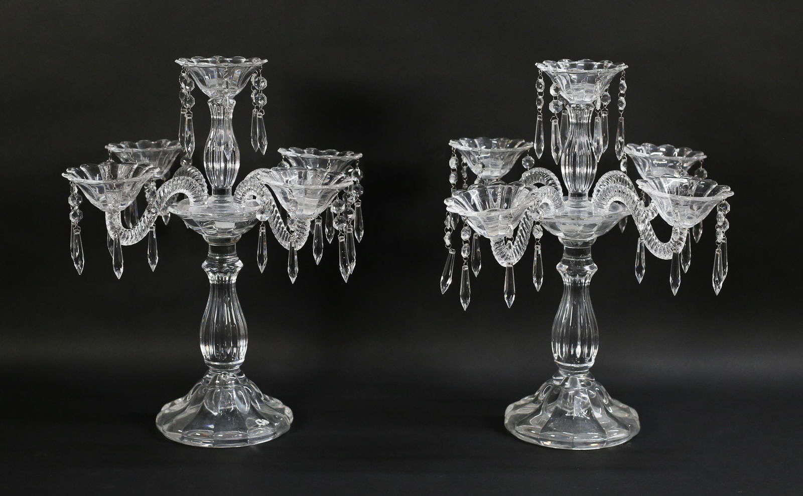 Pair of Crystal Candelabra (1 of 16)