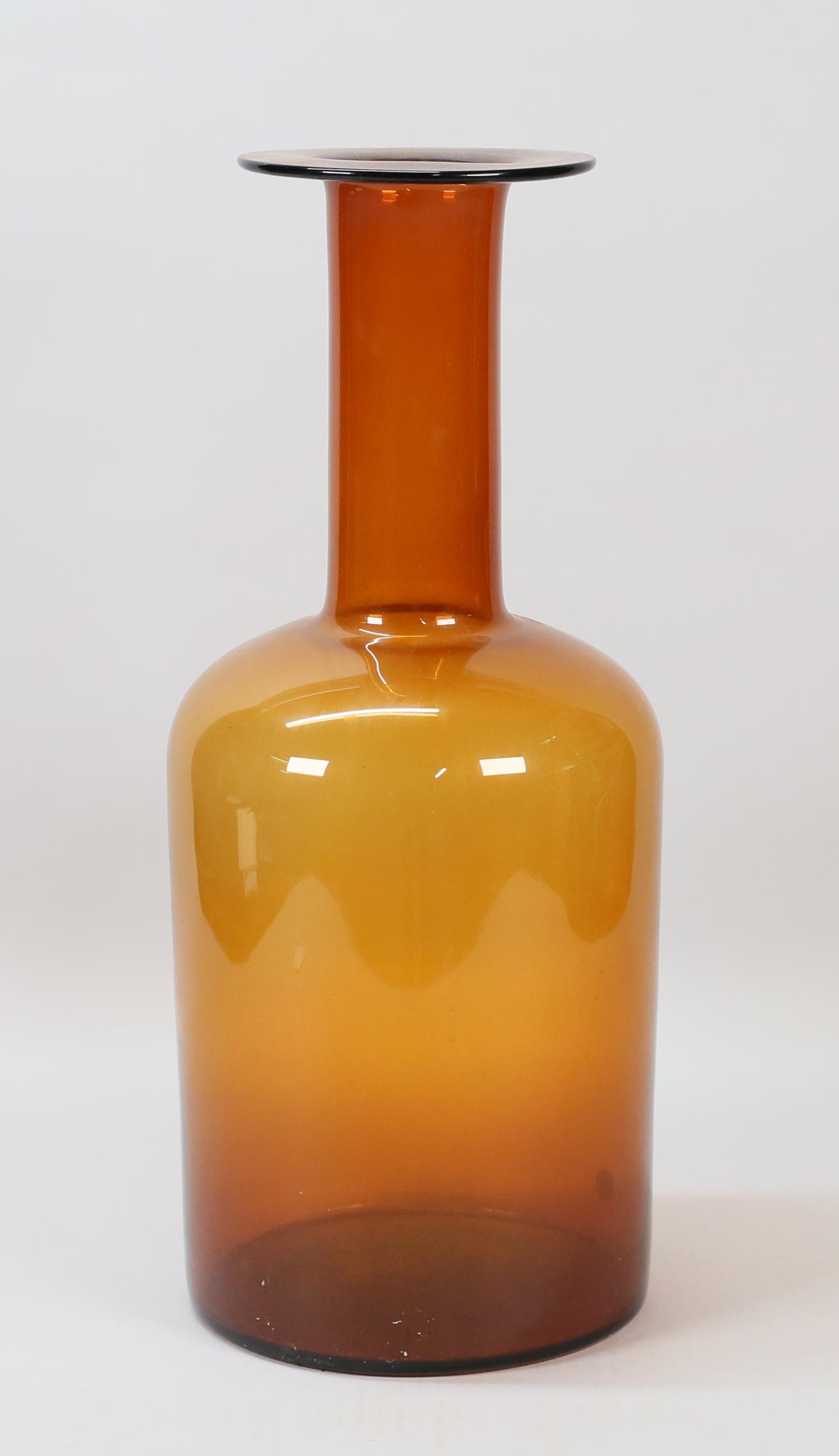 Otto Brauer for Holmegaard Art Glass Vase (1 of 5)