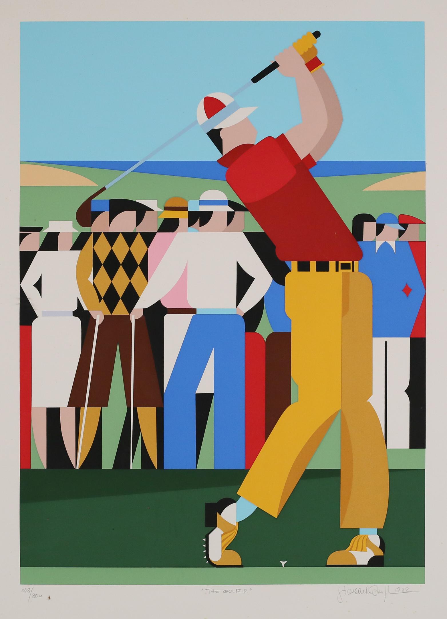 Giancarlo Impiglia Serigraph The Golfer (1 of 7)