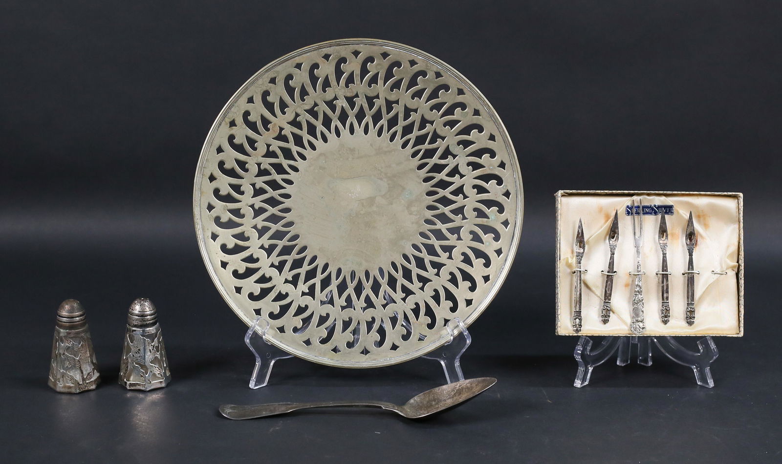 Lot of Sterling, Coin Silver & Silverplate (1 of 20)