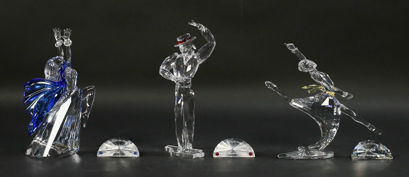 3 Swarovski Crystal Magic of Dance Figurines (1 of 20)