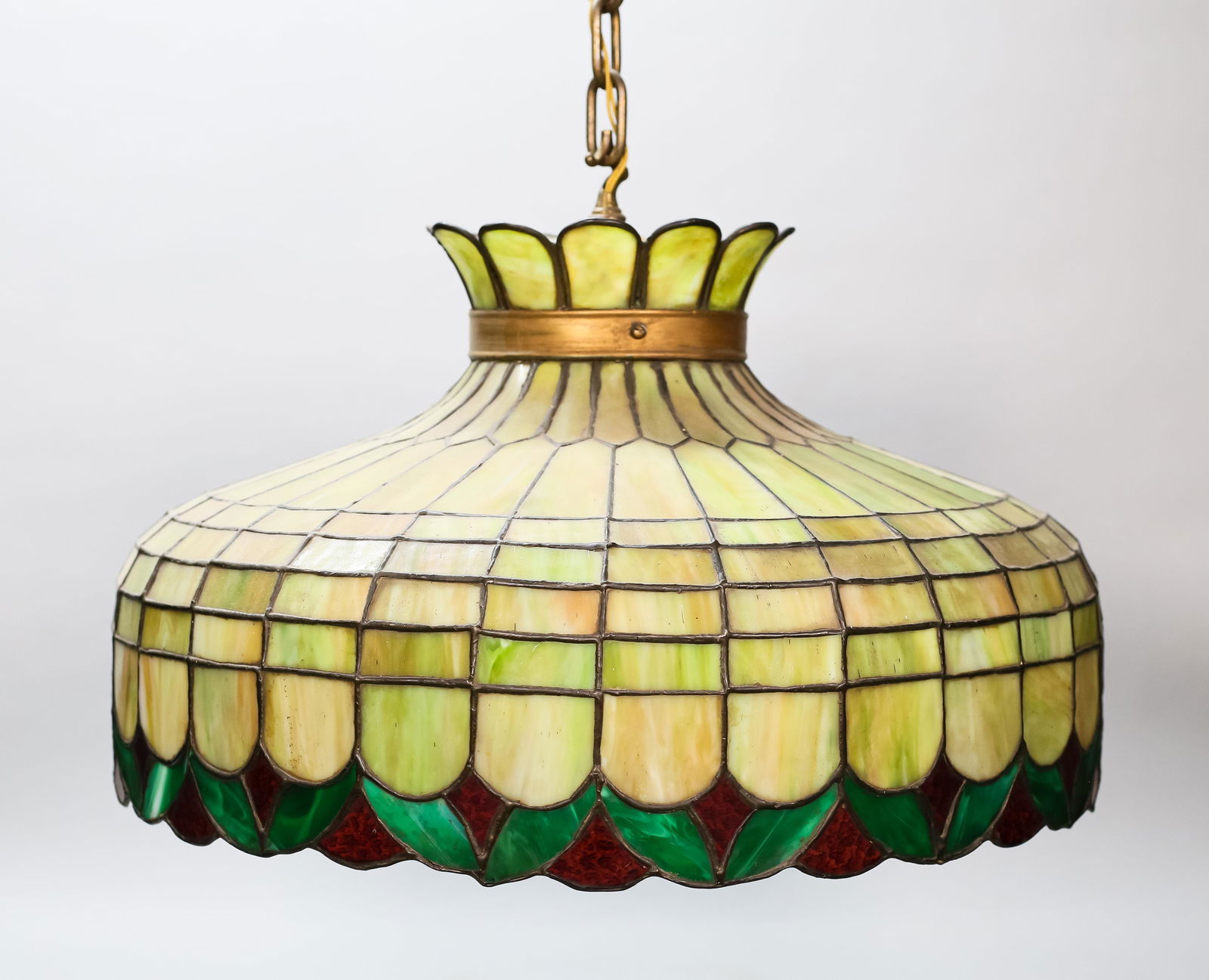 Leaded Glass Fixture (1 of 9)