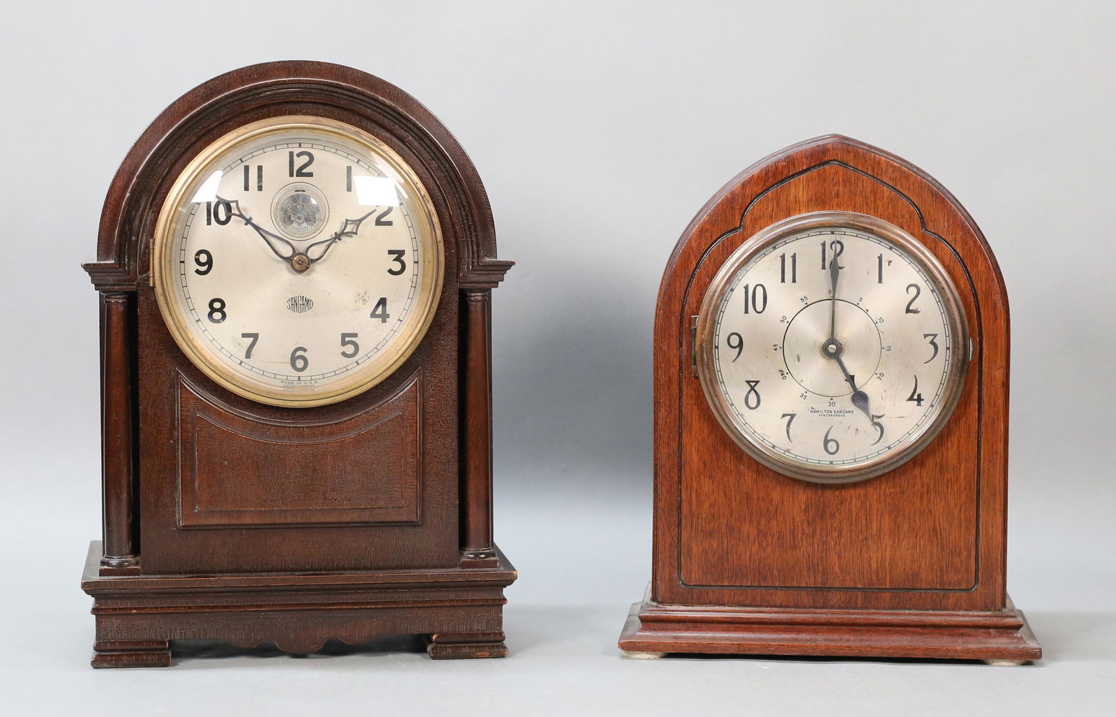 2 Hamilton Sangamo Electric Mantel Clocks (1 of 14)