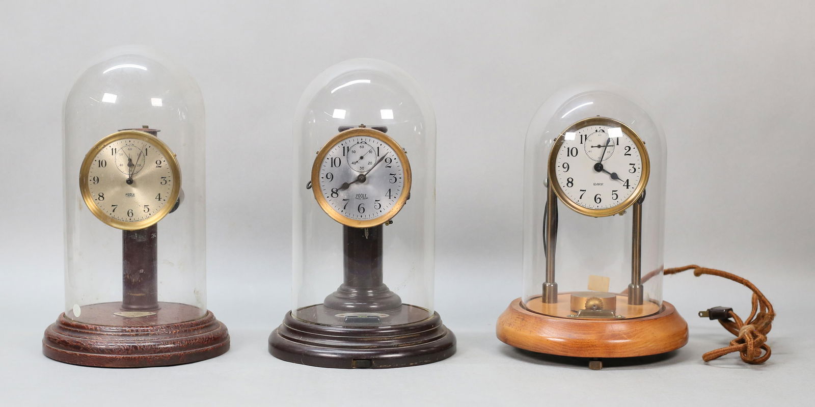 3 Electric Dome Clocks Barr & Poole (1 of 20)