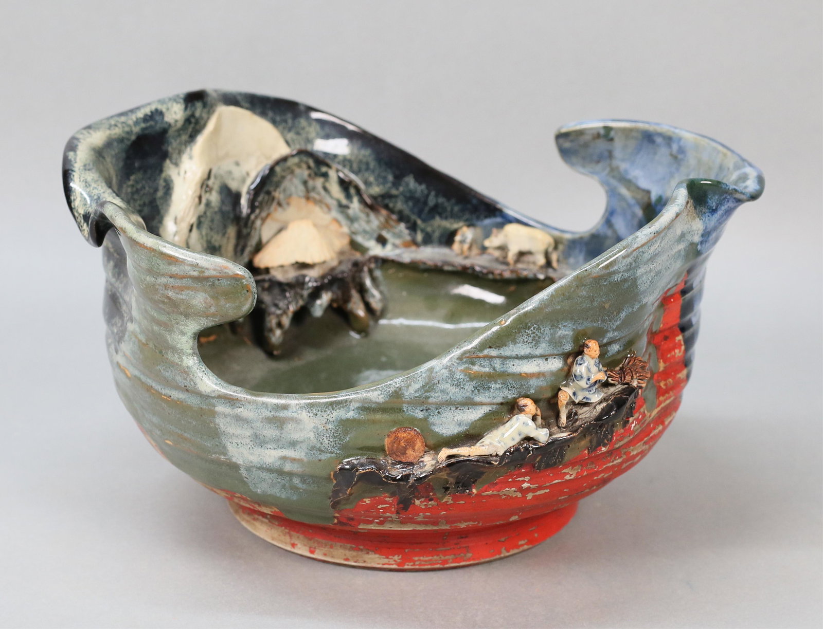 Sakurai Fuji Sumida Pottery Bowl (1 of 10)