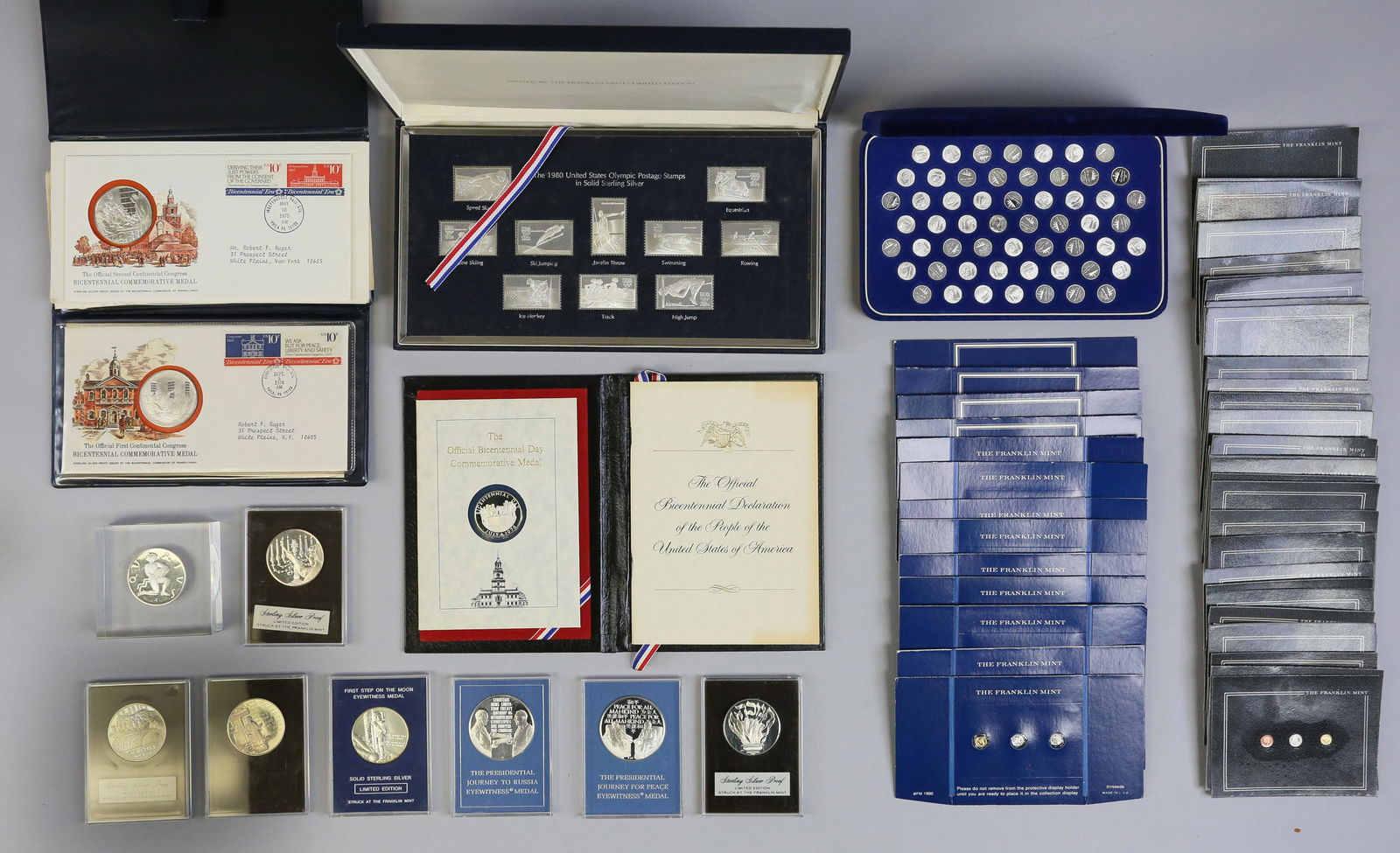 Franklin Mint Silver Coins Medals (1 of 20)