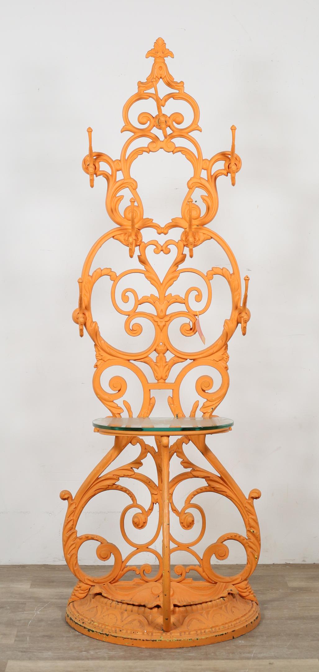 Victorian Painted Cast Iron Coat Tree (1 of 16)