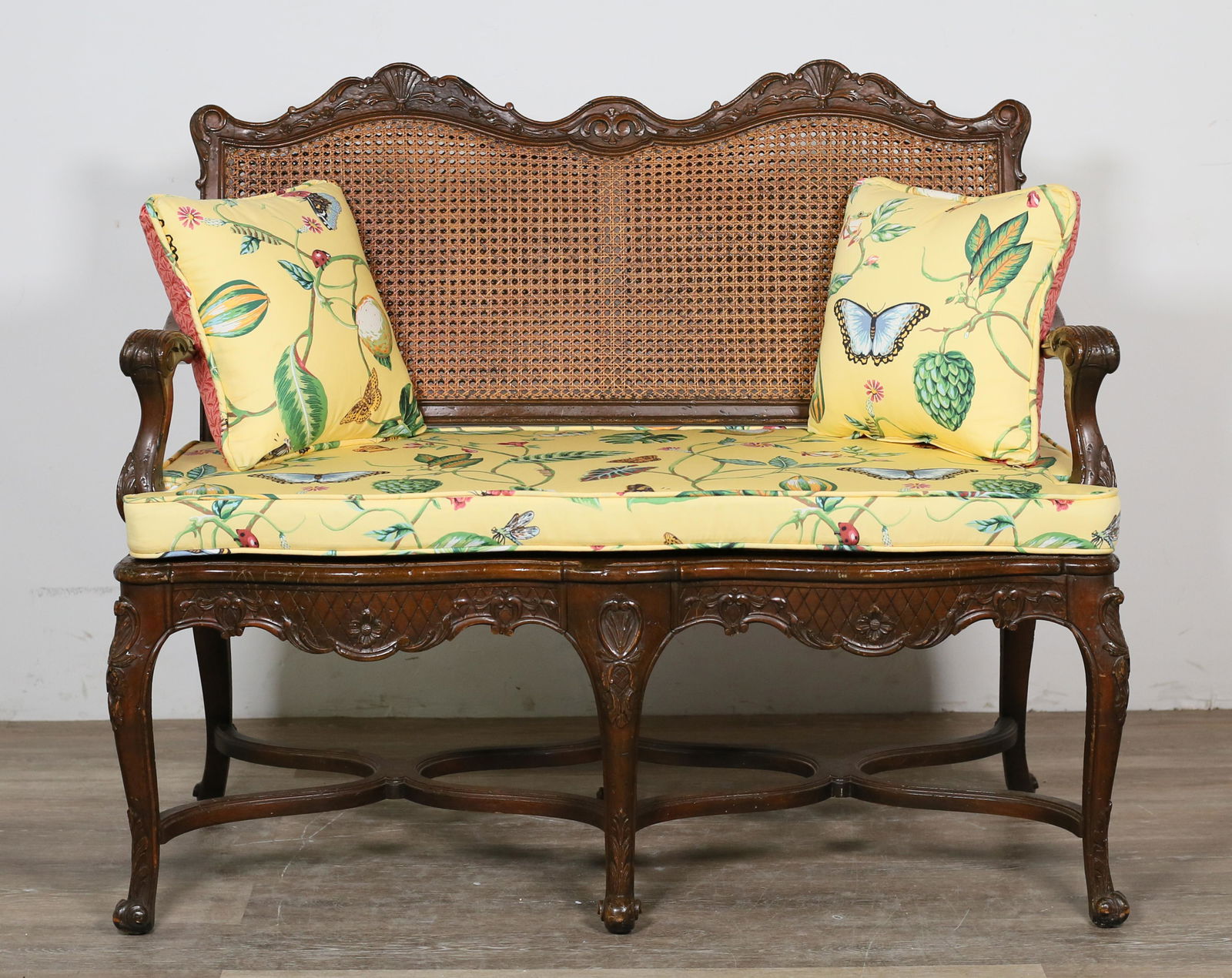 Louis XV Provincial Style Settee (1 of 19)