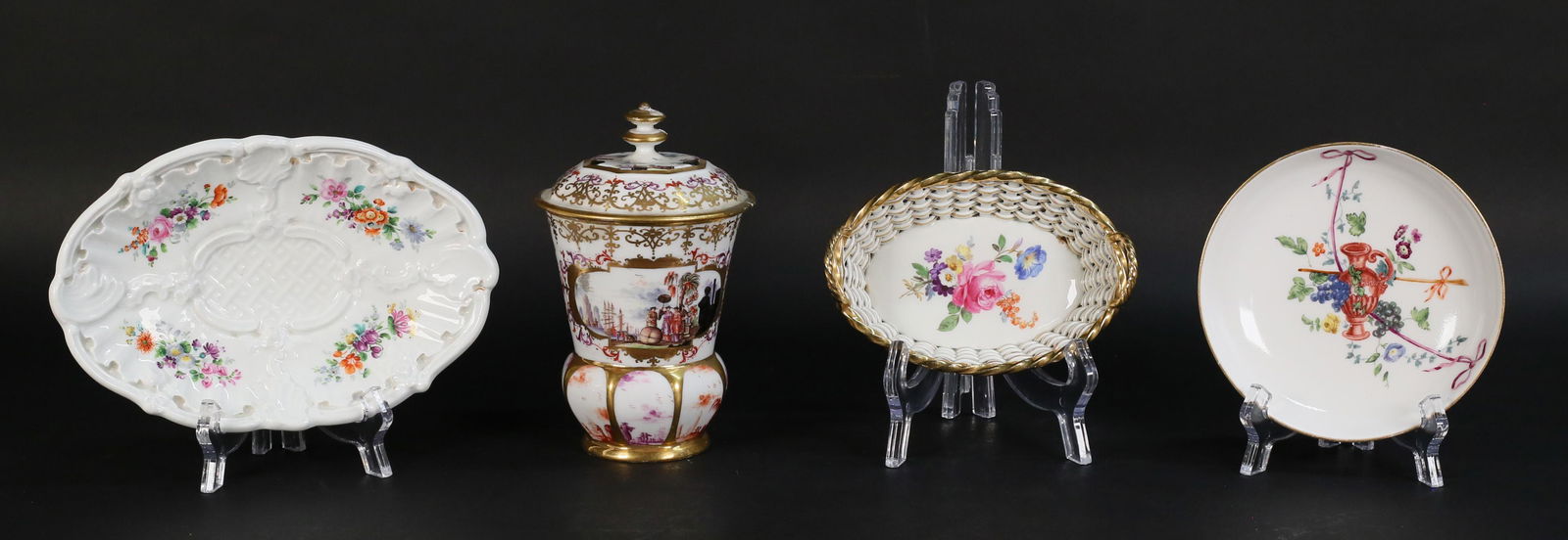 4 Pieces Meissen Porcelain (1 of 20)