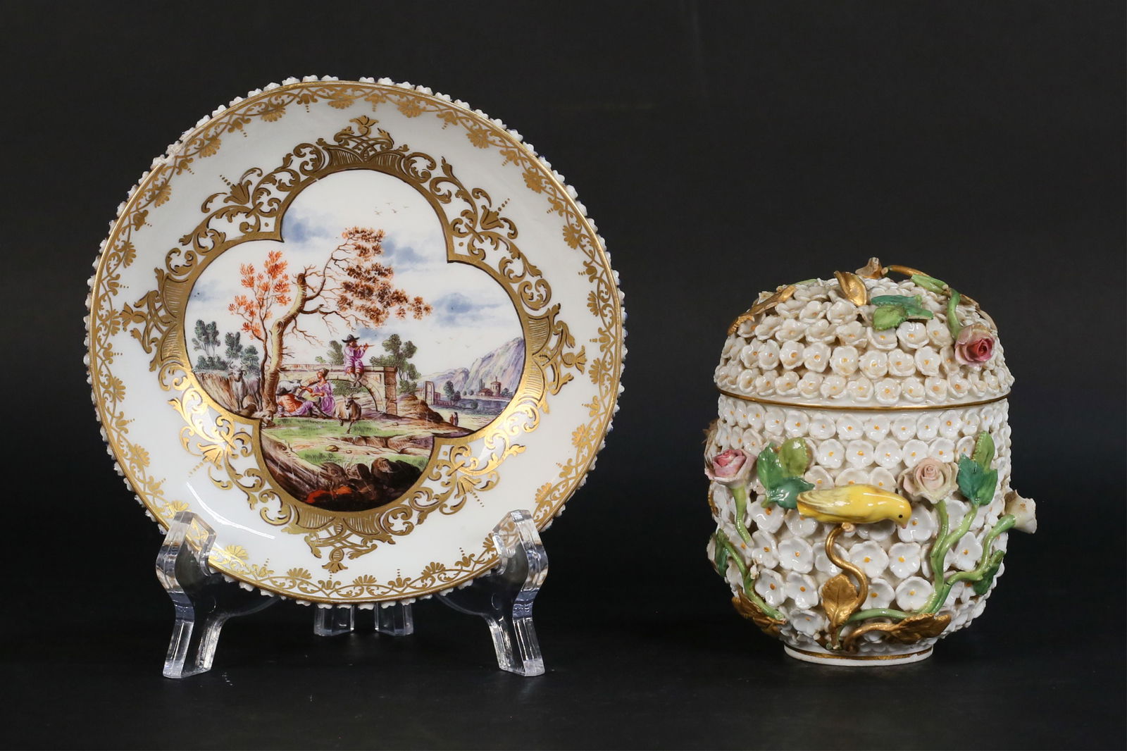 Meissen Snowball Cup & Associated Saucer (1 of 19)