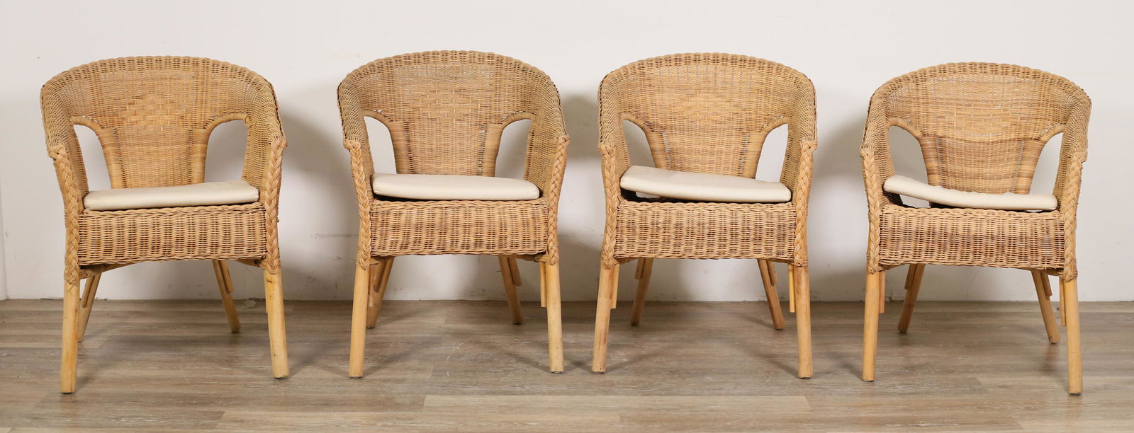 Four Mid Century Style Ikea Agen Armchairs (1 of 20)