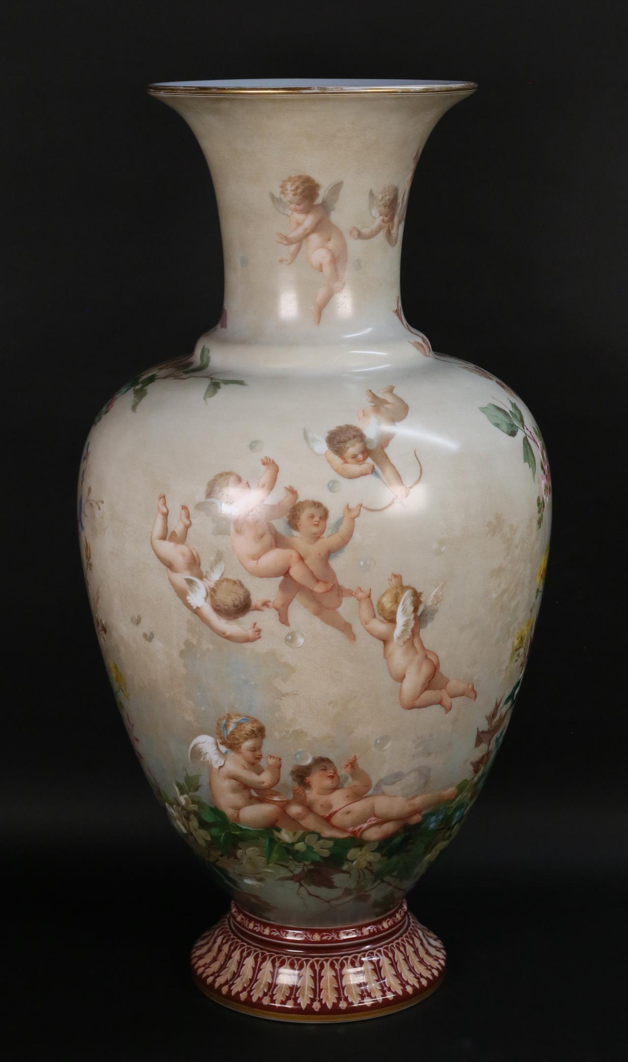 Vienna Style Porcelain Vase (1 of 17)