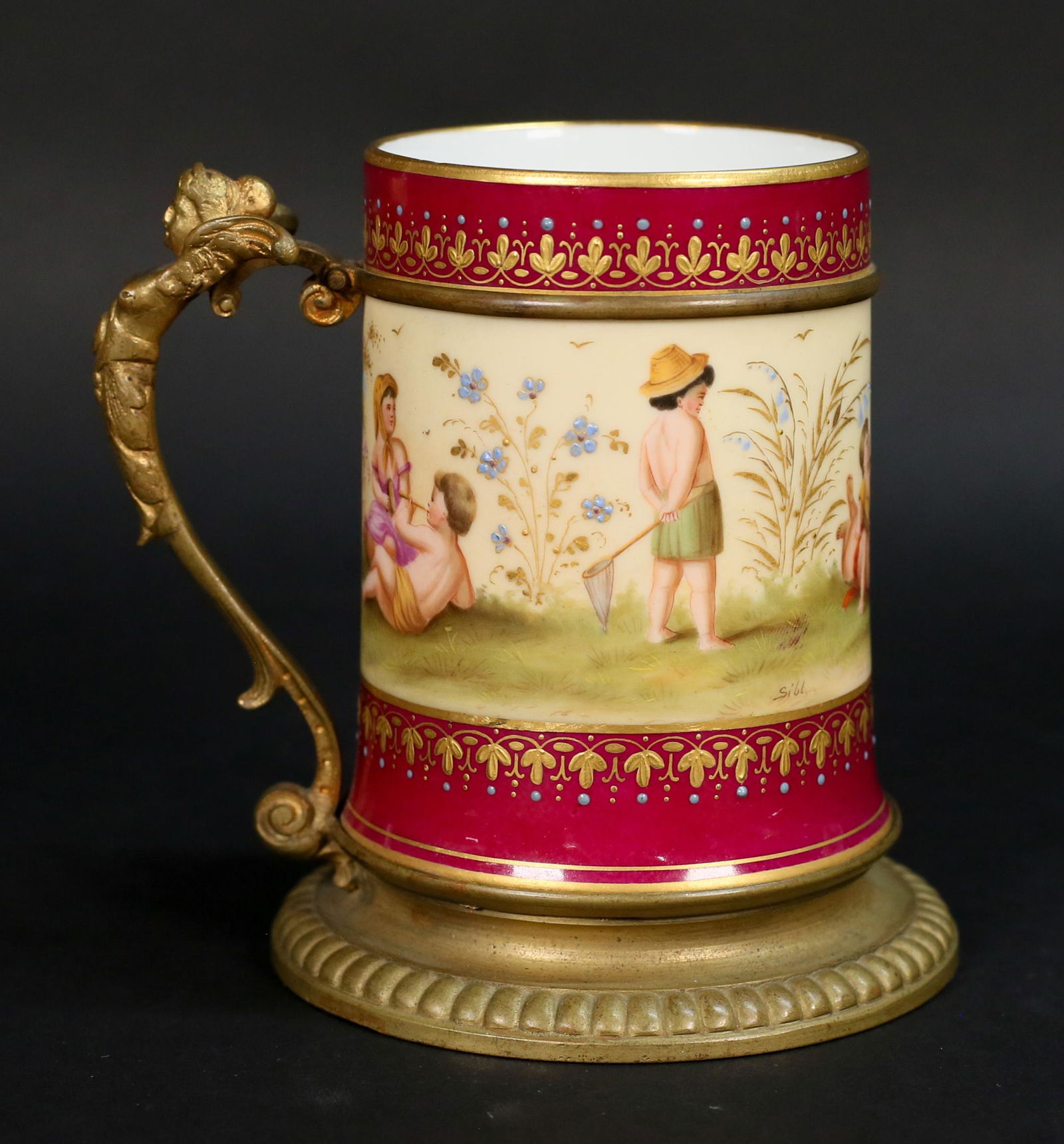 Vienna Style Ormolu Mounted Cup (1 of 10)