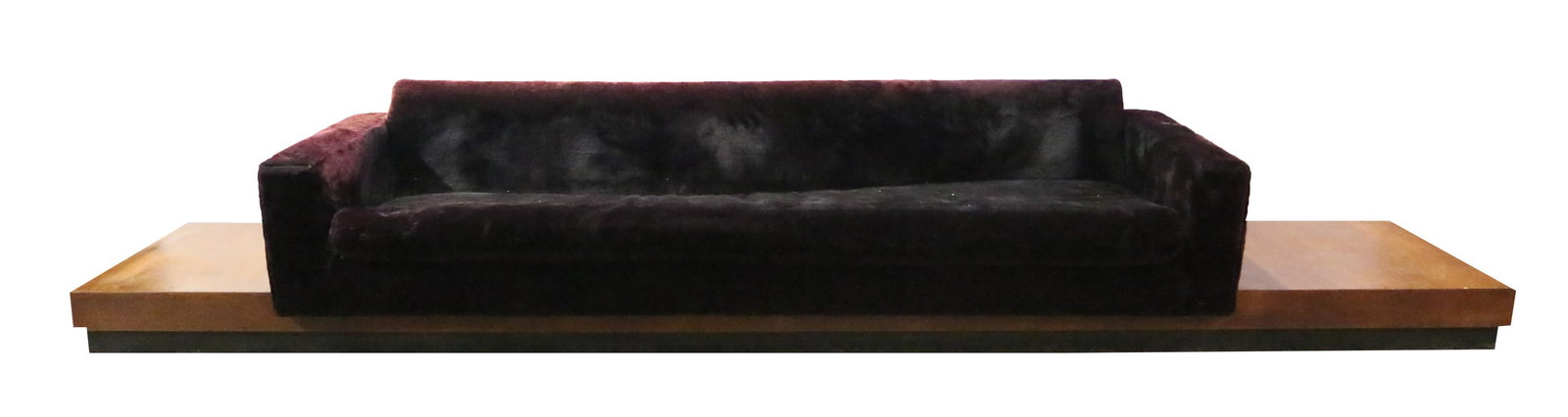 Adrian Pearsall Style Mid Century Platform Sofa (1 of 13)