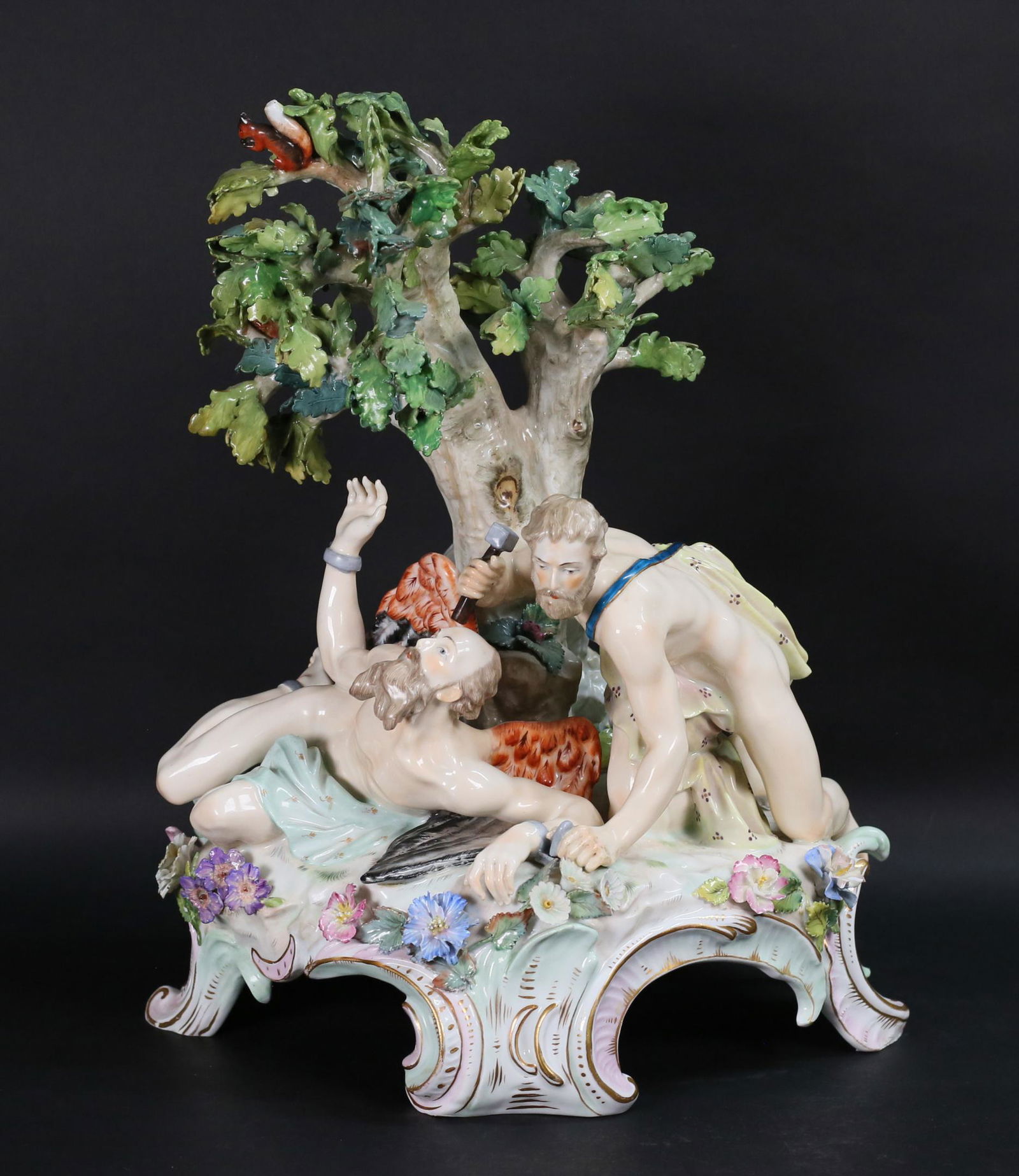 Vienna Porcelain Figure Group Prometheus (1 of 20)