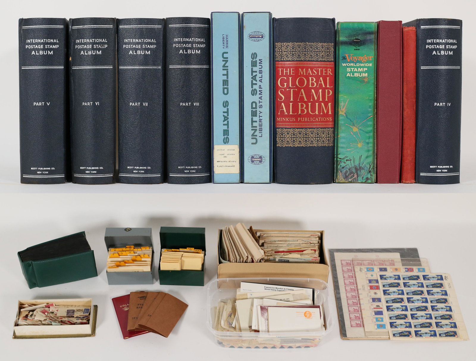 Lot of U.S. & International Postage Stamps (1 of 19)