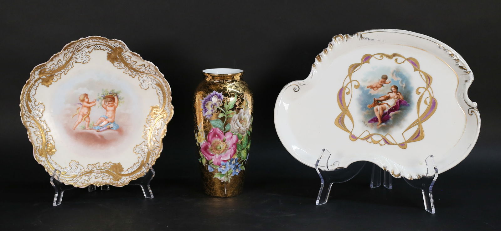 3 Pieces Limoges Porcelain (1 of 18)