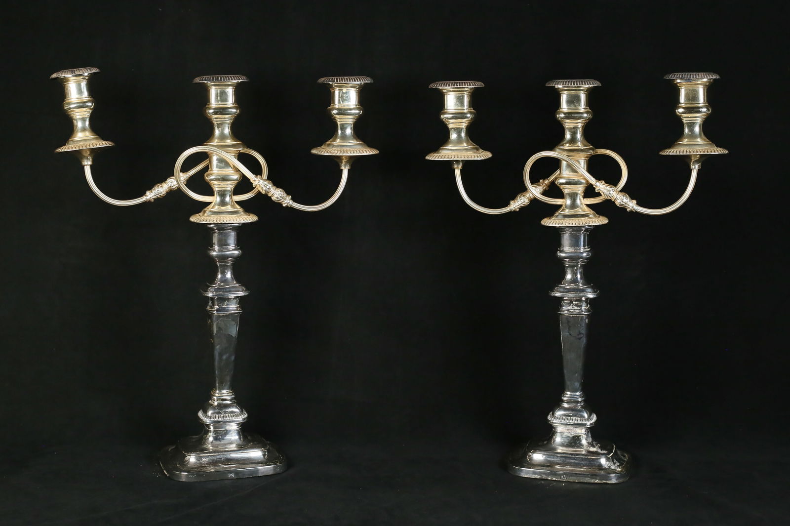 Pair of Silverplate Candelabra (1 of 20)