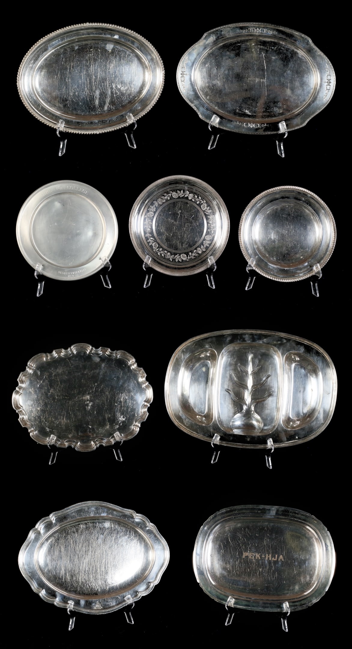 Lot of Silverplate Platters & Plates (1 of 19)