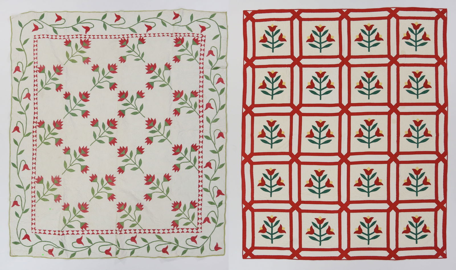 2 Tulip Pattern Quilts (1 of 17)