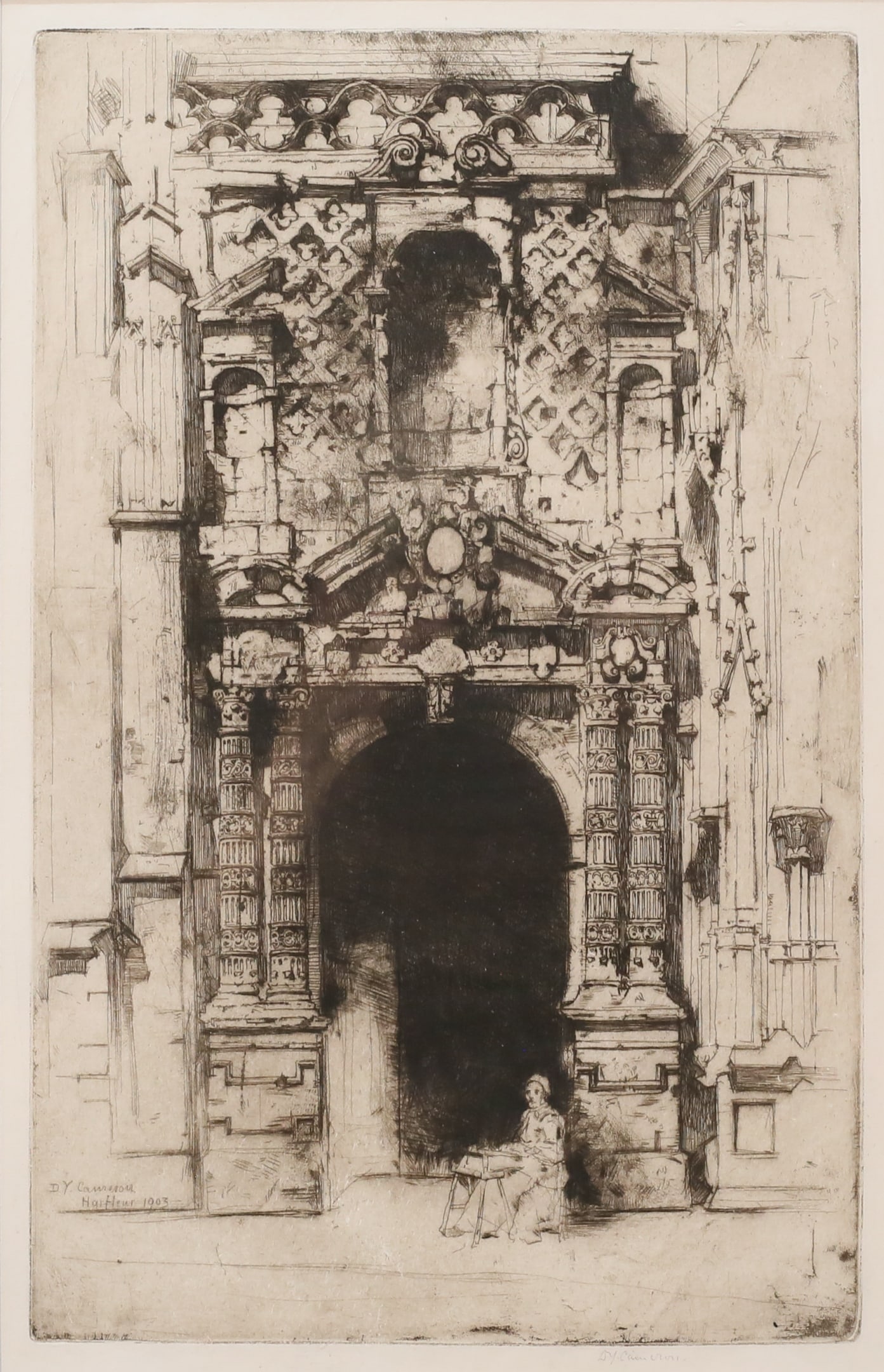 David Young Cameron Etching Harfleur (1 of 7)