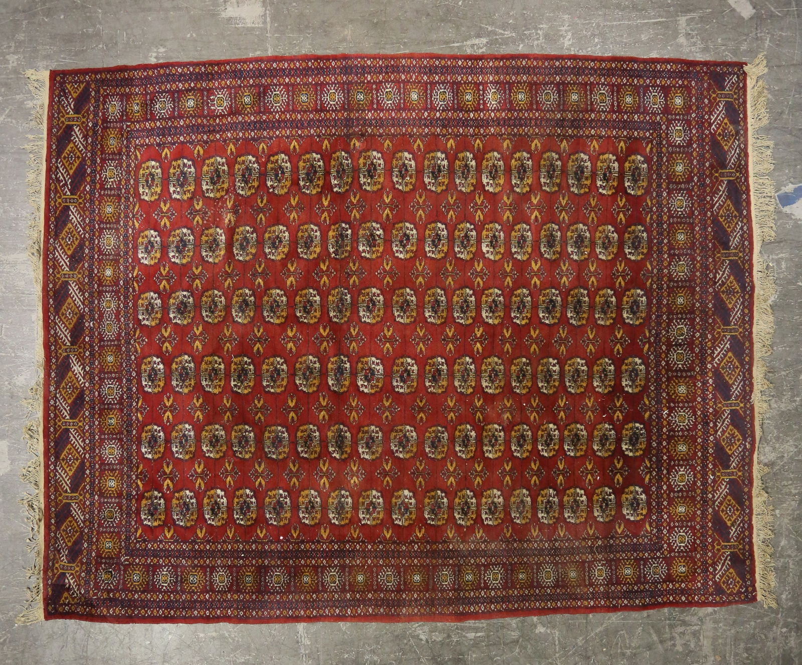 Room Size Bokhara Style Rug (1 of 10)