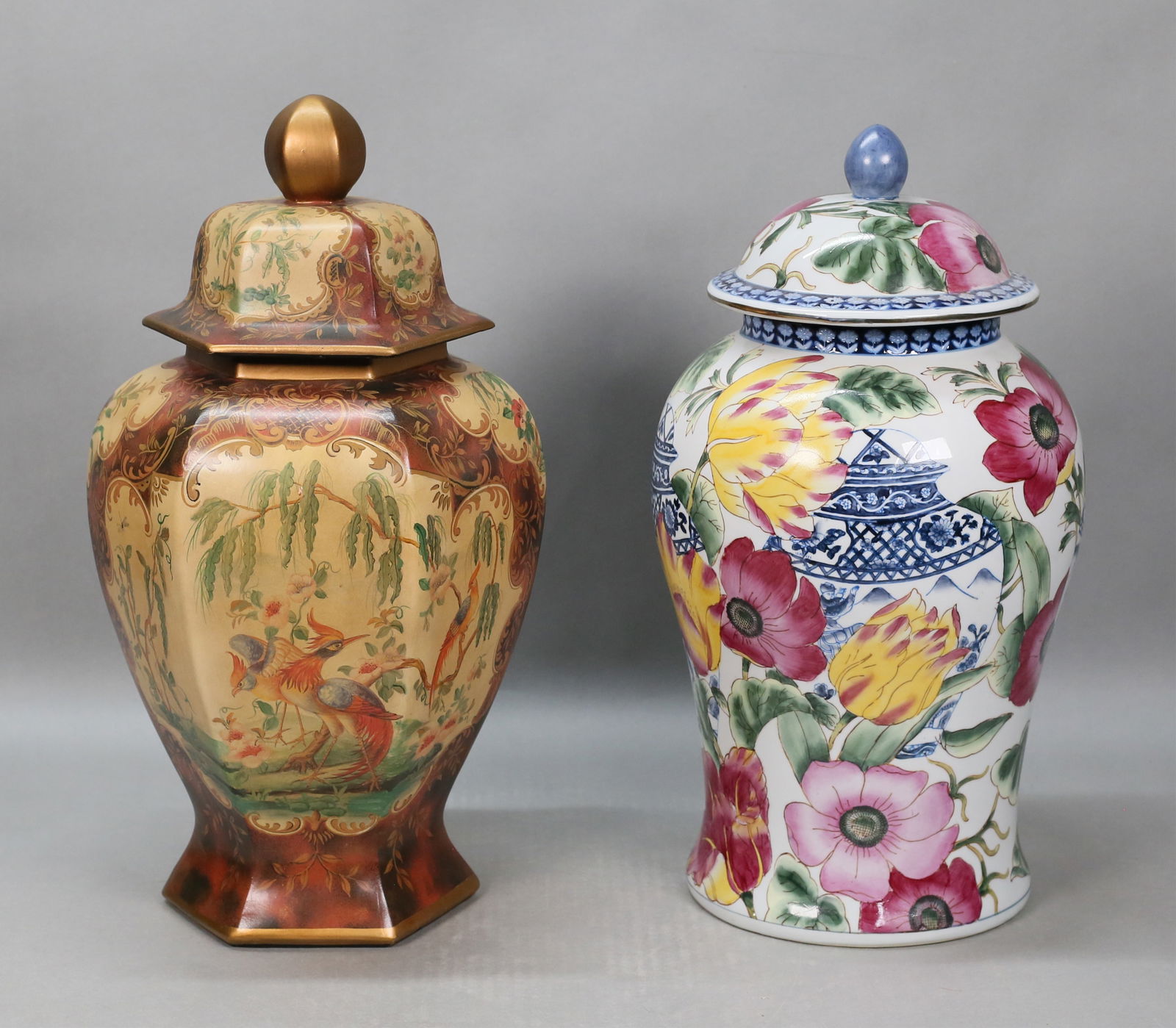 2 Chinese Porcelain Ginger Jars (1 of 17)