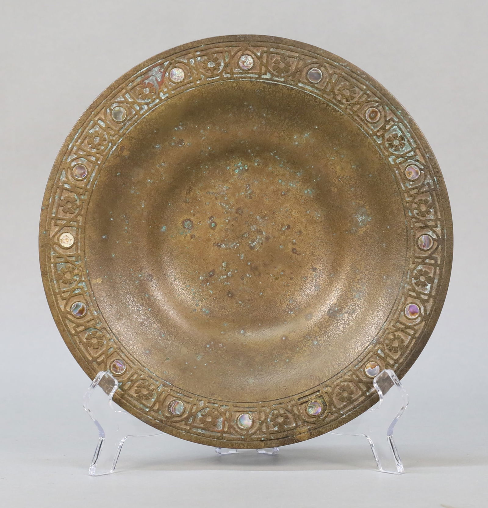 Tiffany Studios Dore Bronze Bowl (1 of 6)