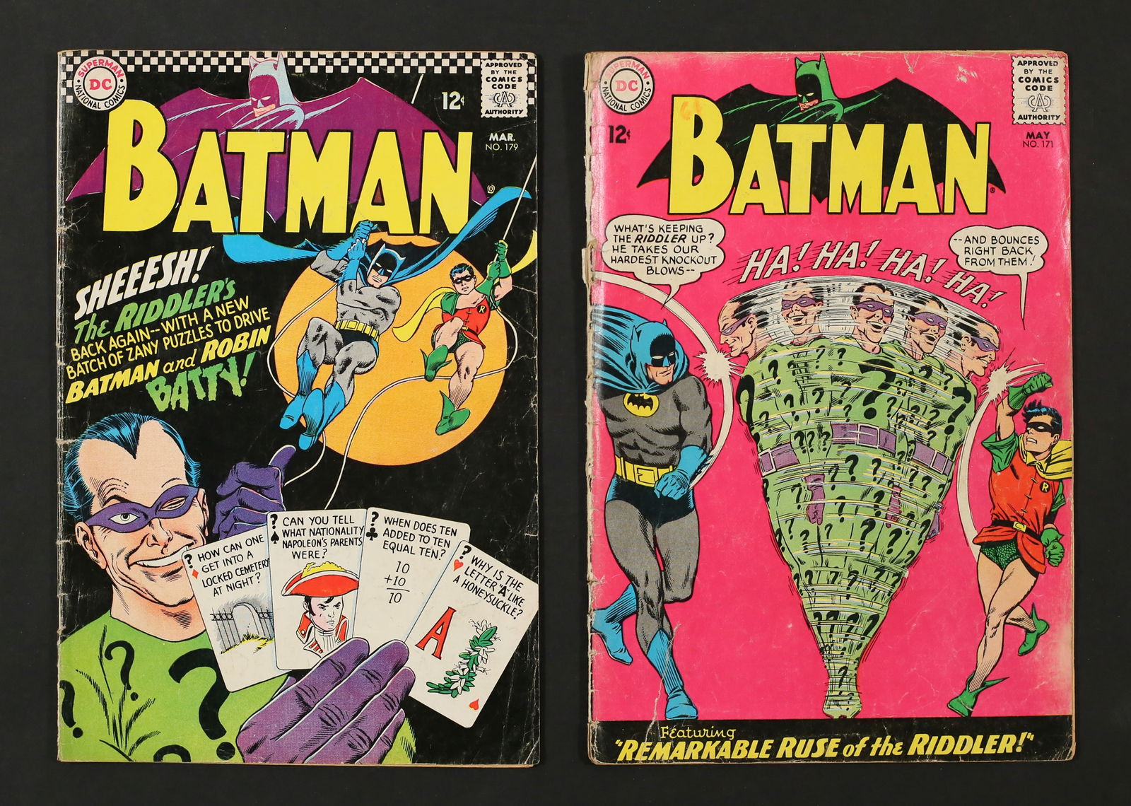 Batman 171 And 179 1st Silver Age Riddler (1 of 11)
