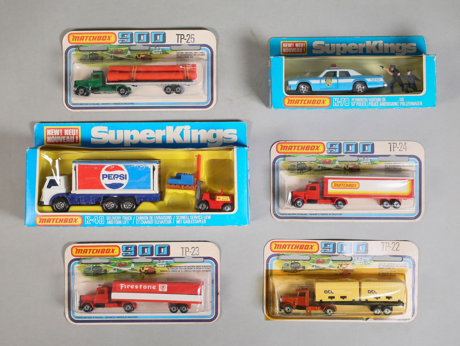 6 Matchbox Lesney Superkings & 900 Cars & Trucks (1 of 19)