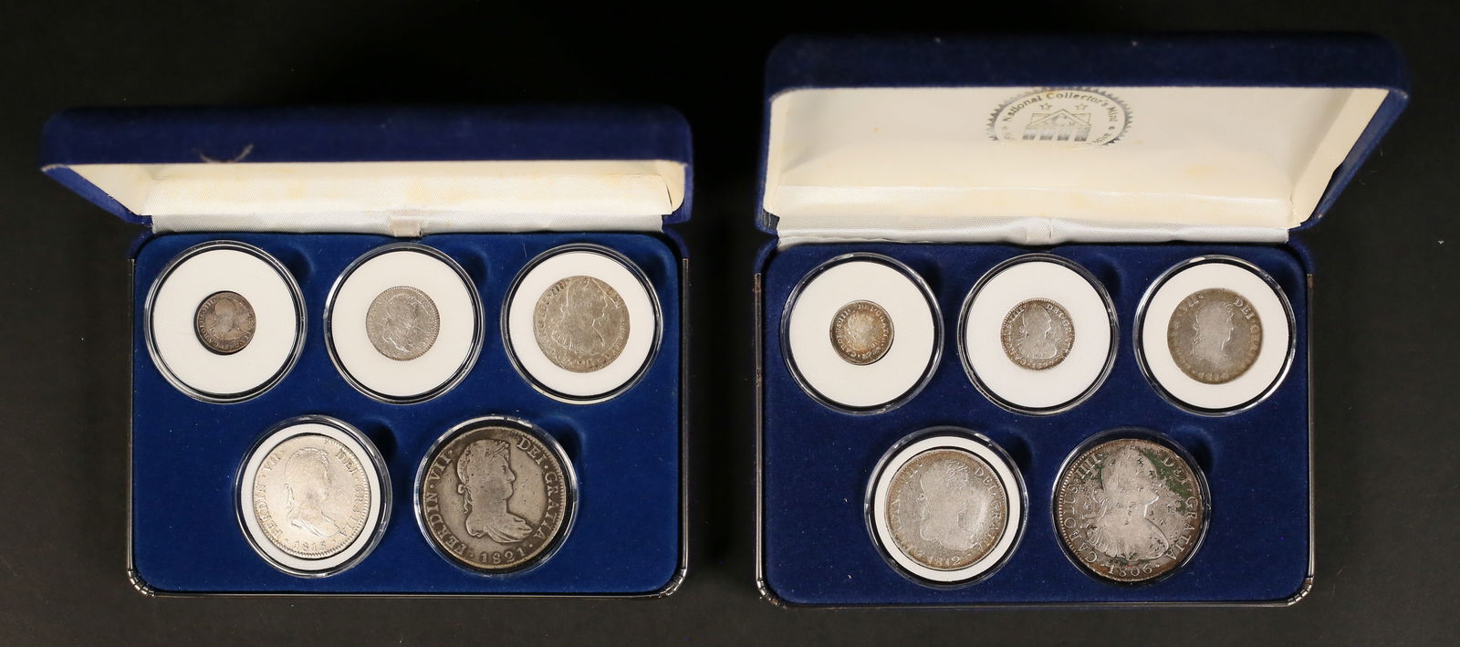 2 Sets of Spanish Colonial Reales 1783-1821 (1 of 17)