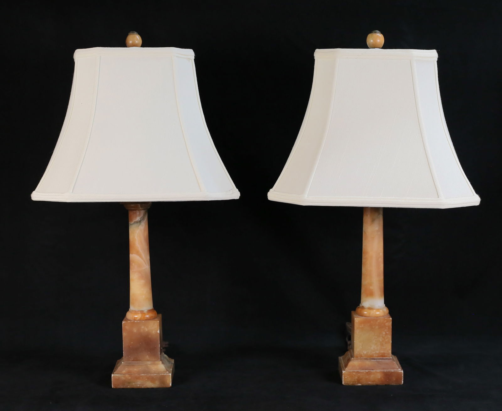 Pair of Marble Lamps (1 of 20)