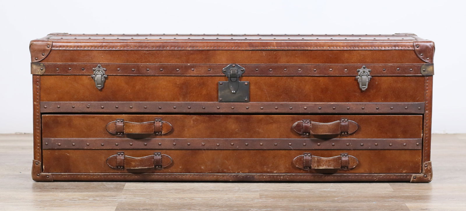 Restoration Hardware Mayfair Leather Trunk (1 of 20)