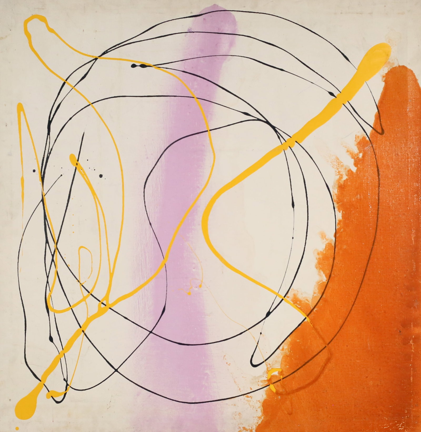 Attributed to Frederick Karoly Oil on Canvas (1 of 5)