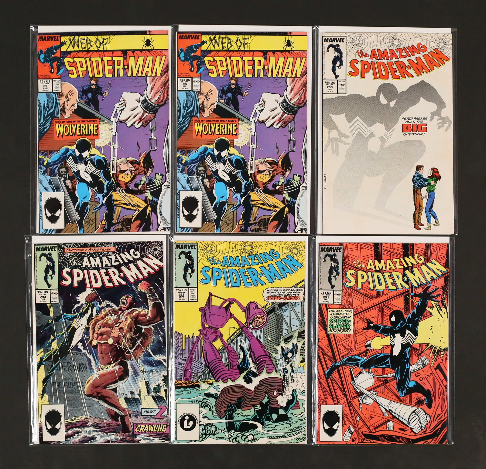 Marvel Spider-Man Comics Wolverine Kraven (1 of 6)