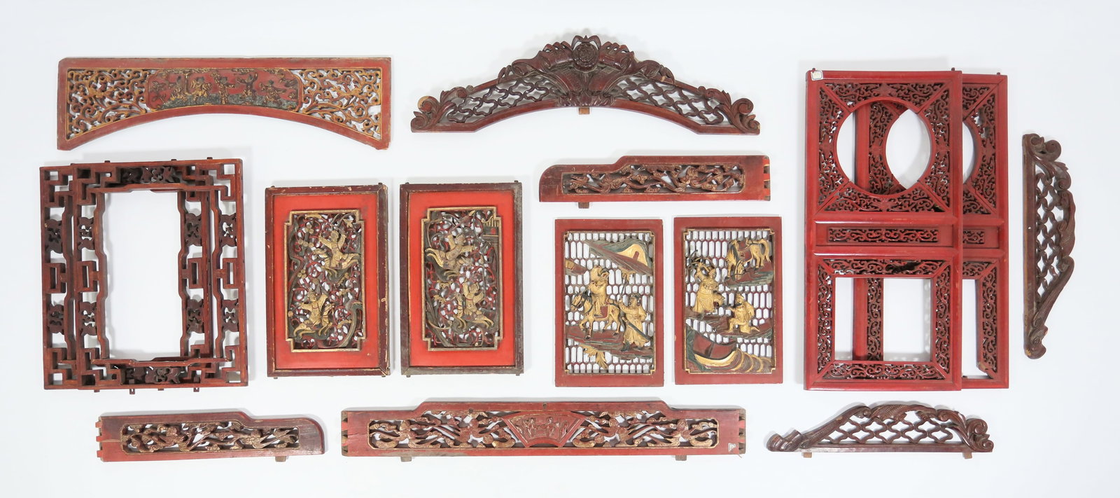 Lot of Carved Architectural Elements (1 of 20)