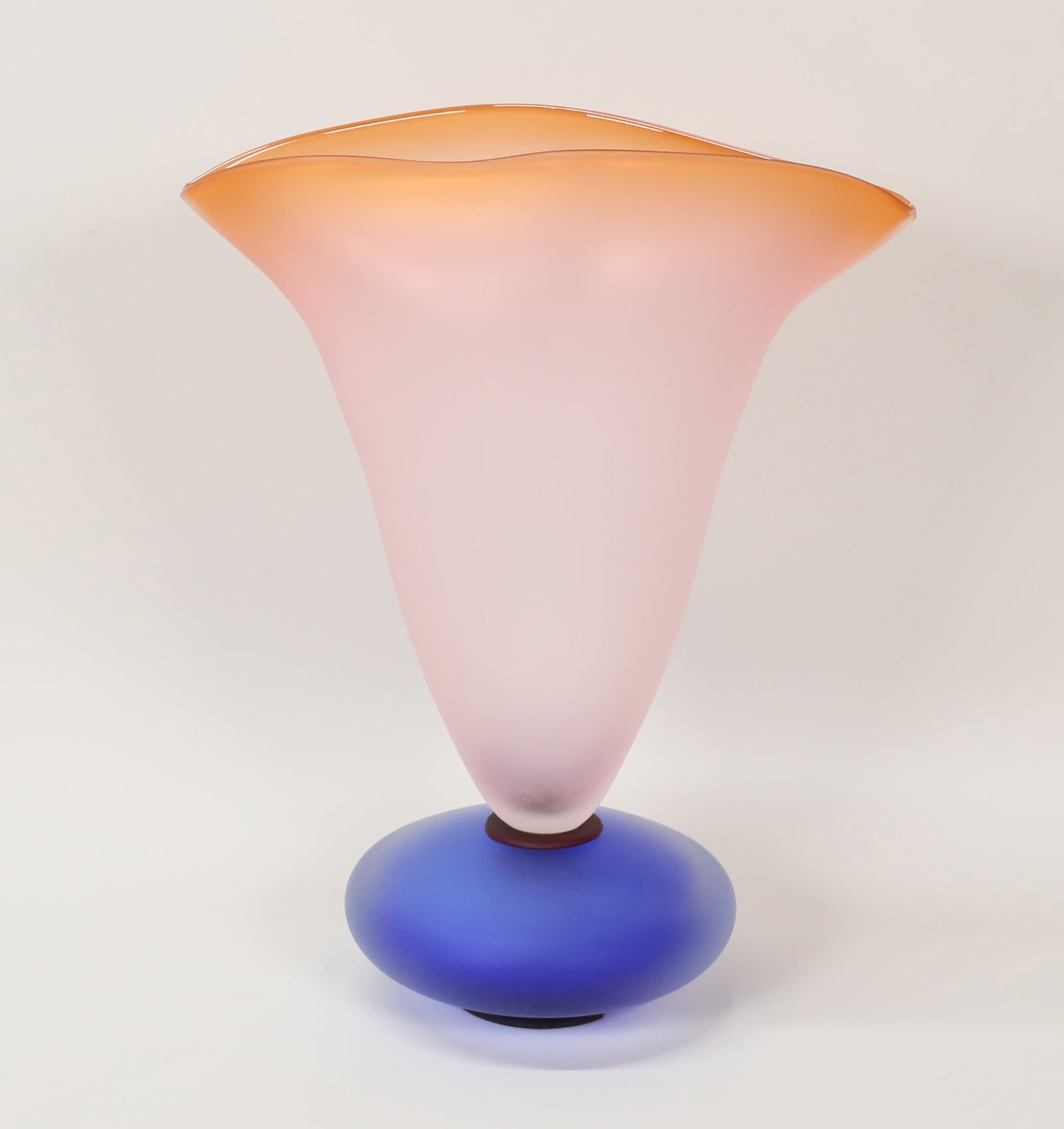 Stephan Cox Memphis Style Art Glass Vase (1 of 8)