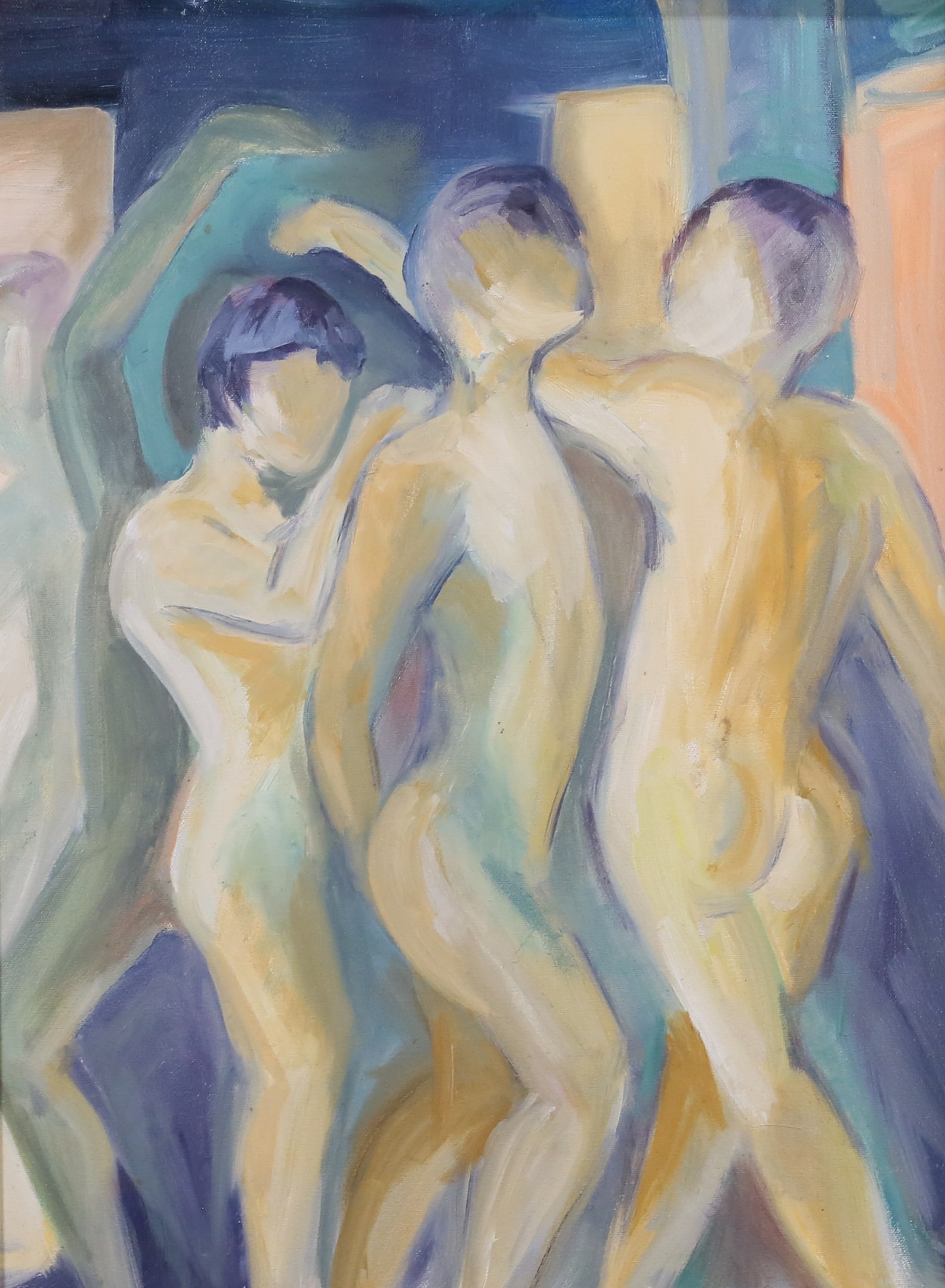 Carole Barth Oil on Canvas Nudes (1 of 4)