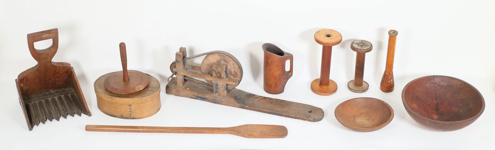 Lot of Early Wood Items (1 of 20)