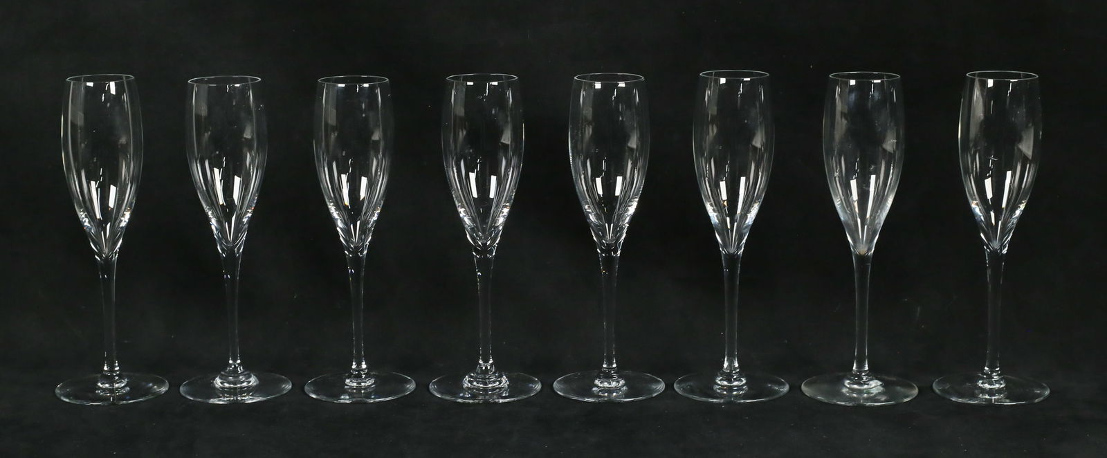 8 Baccarat Crystal St. Remy Champagne Flutes (1 of 10)