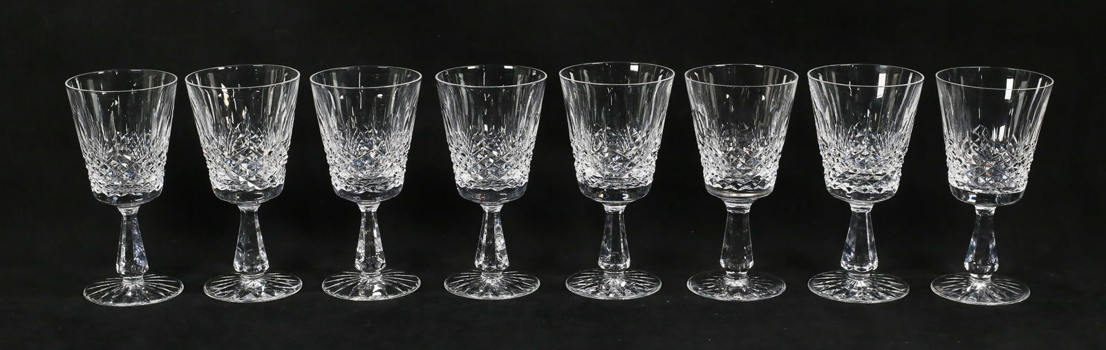 8 Waterford Crystal Kenmare Water Goblets (1 of 11)
