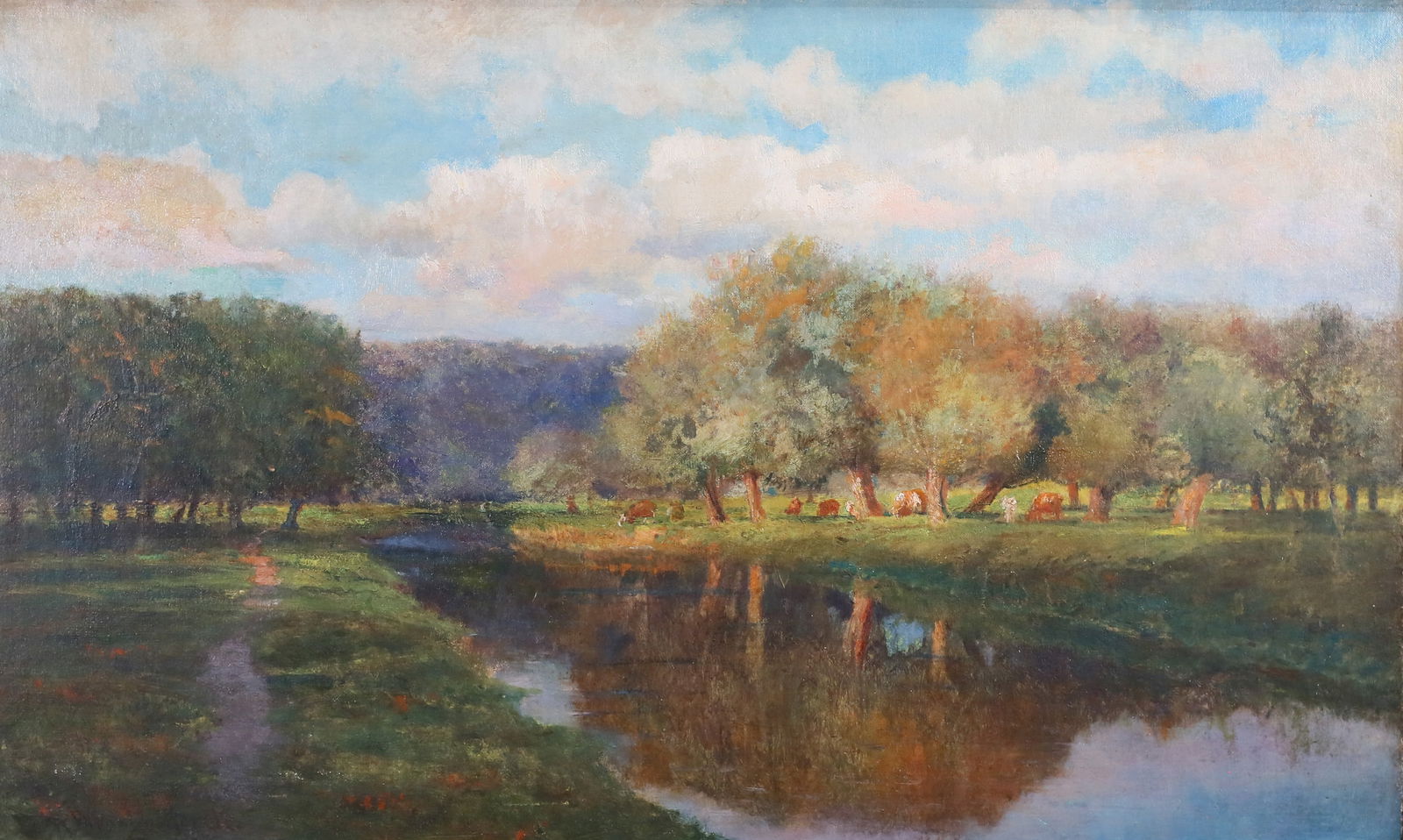 Robert Ward van Boskerck Oil on Canvas Landscape (1 of 13)