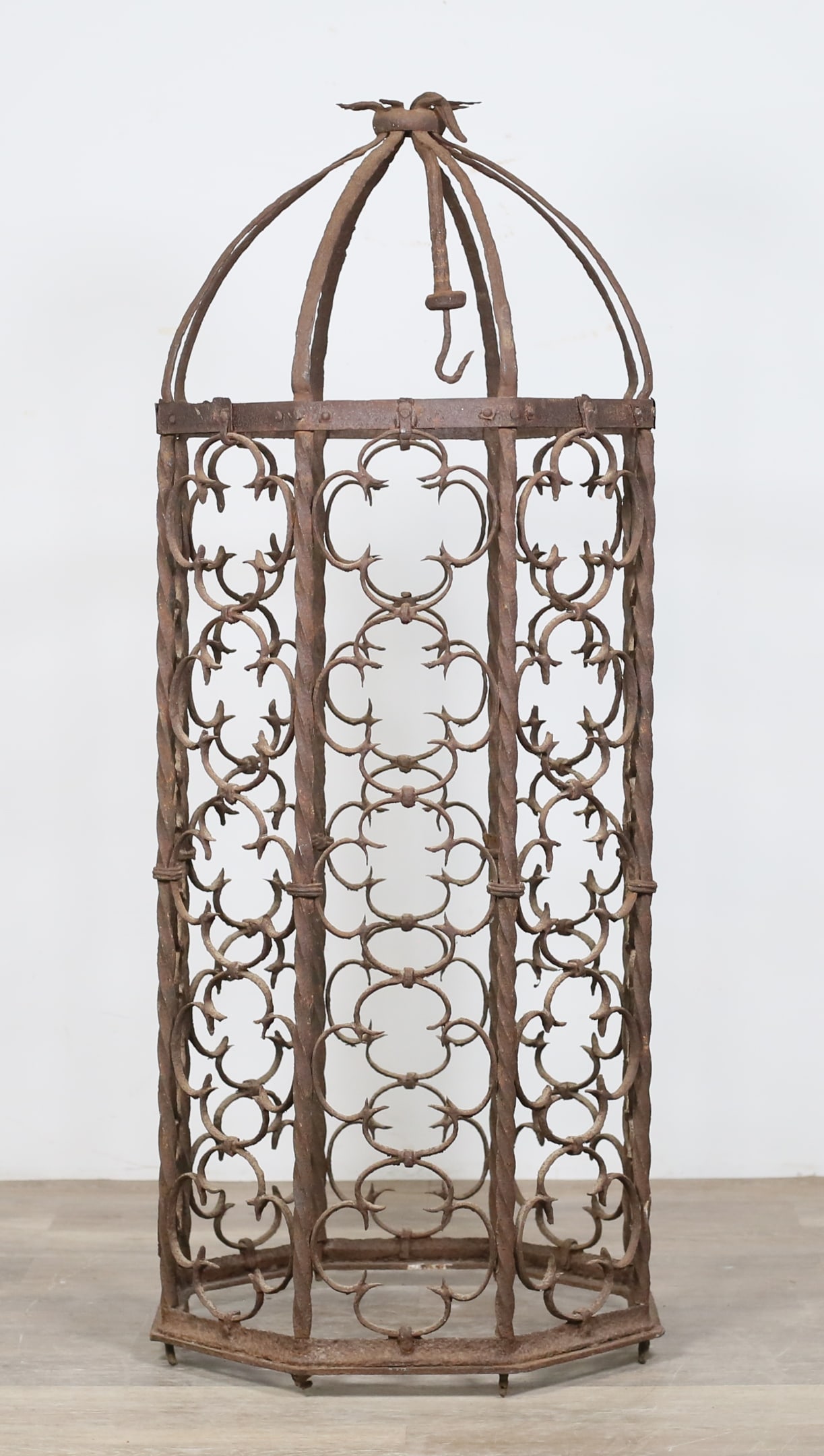 Cast Iron Decorative Octagonal Bird Cage (1 of 17)