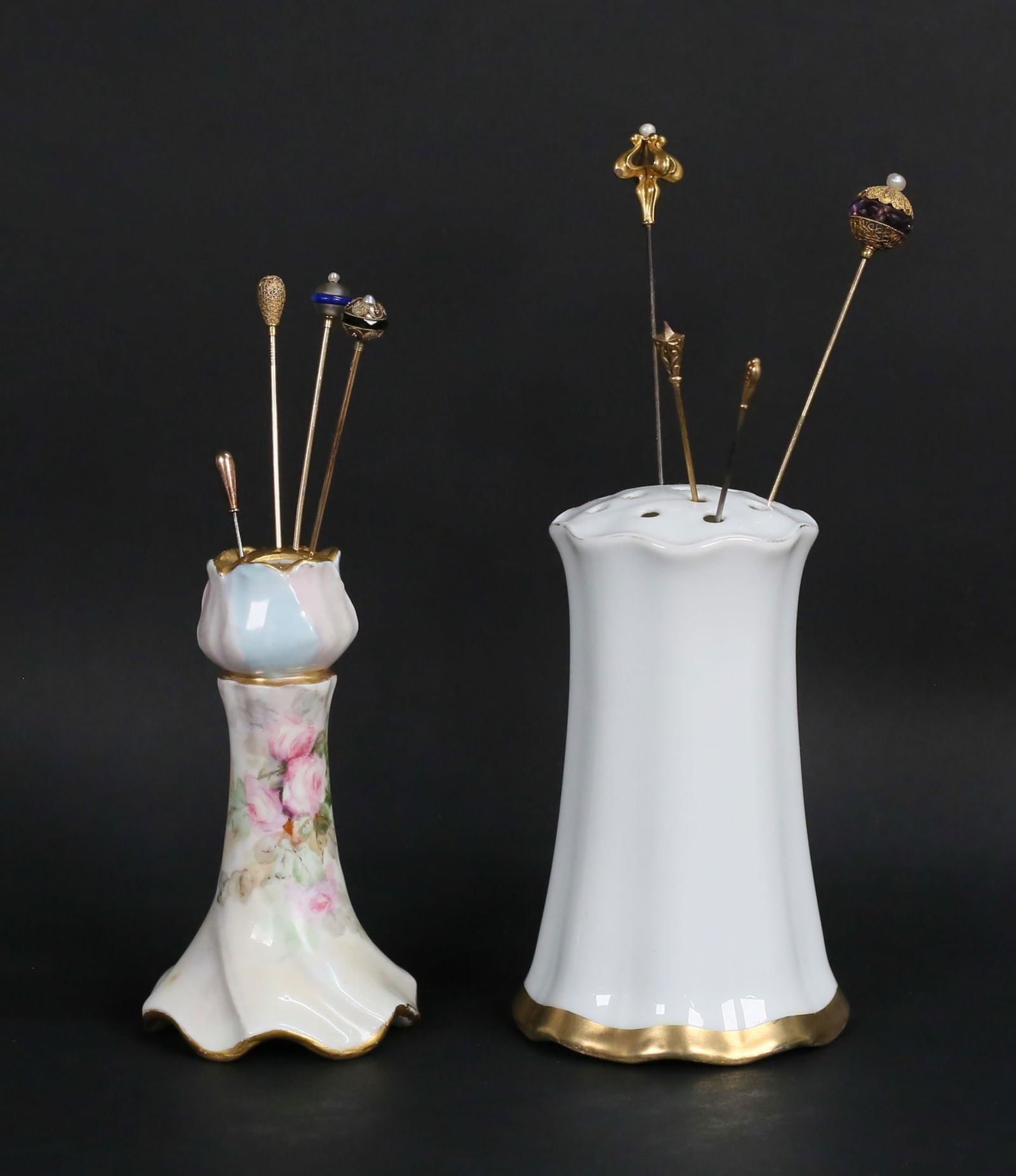 8 Hatpins Including 14k Gold Tiffany (1 of 14)