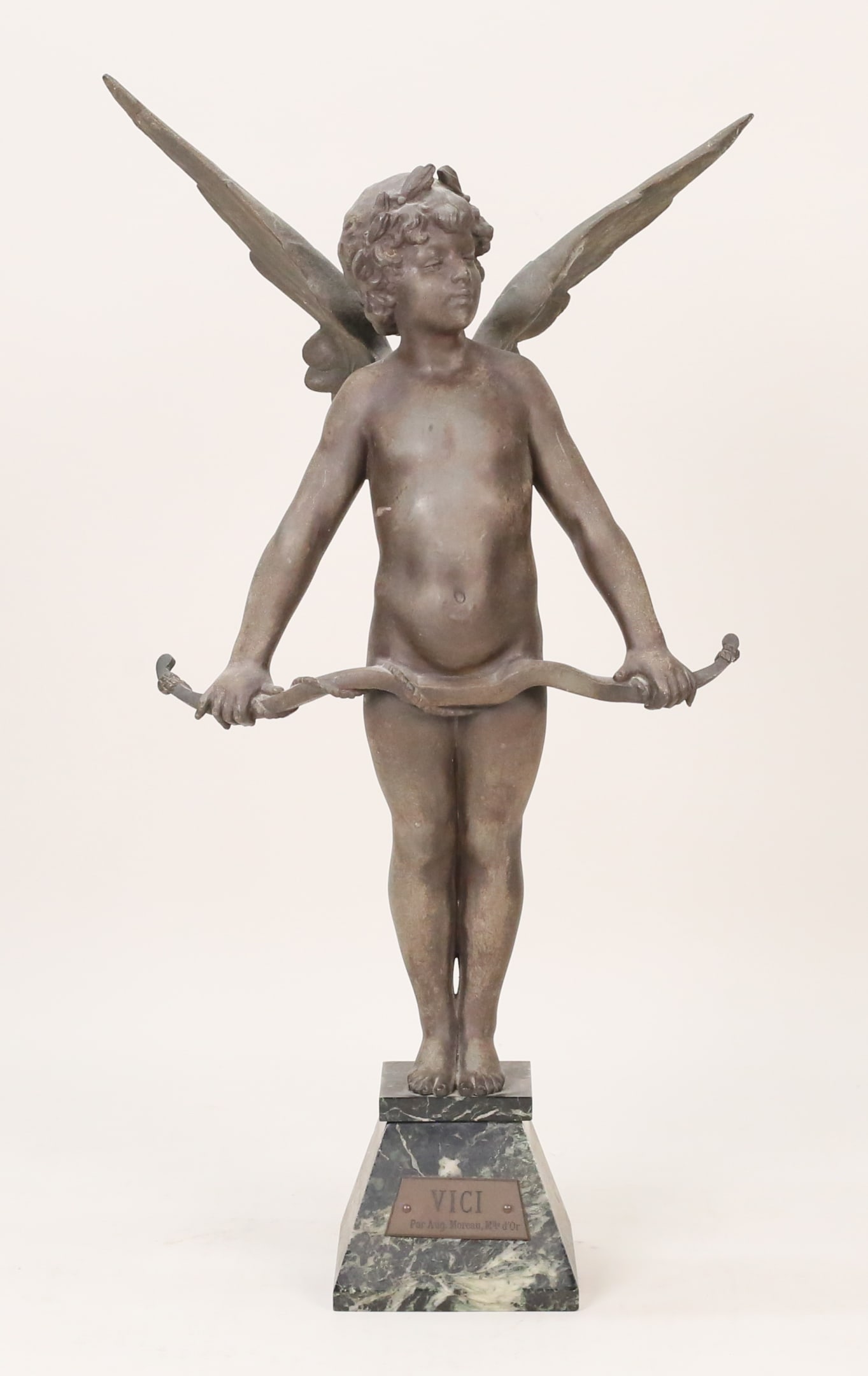 After Auguste Moreau Spelter Vici Figure (1 of 19)