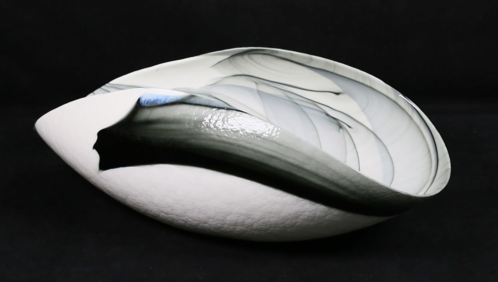 Yalos Murano Venetian Glass Shell Bowl (1 of 10)